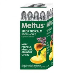 Meltus Sirop Tusicalm pentru adulti, 100ml, Solacium